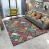 Tapijten Alfombra Non-slip Mandala-stijl kleurrijke bloemen patroon vloerkleed vloer Mat woonkamer badkamer slaapkamer tapijt decor trugscarpets