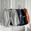 Shorts maschile 2021 Fashion Solid Zipper Middle Pocket Middle Pantaloni sportivi casuali quotidiani