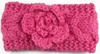 Girls enfants hiver Big Wool Crochet Bandons fleurs pour les réchauffeurs d'oreille de style européen en tout-petit