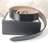 Cinture da uomo Cintura in pelle da donna di design Cintura con fibbia a serpente alla moda Cinturones De Nero Marrone 3,8 cm
