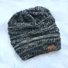 Vendita all'ingrosso Autunno Inverno Donne colorate Cappelli di lana lavorati a maglia Antivento Elastico Morbido Addensare Cappello caldo Berretti a maglia Berretto a sfera DH0630 T03