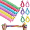 24h DHL Unicorn Stretchy String Fidget Speelgoed, Therapie Sensory Toys Angst Squeeze Maap Noodles voor kinderen en volwassenen met adhd 2021