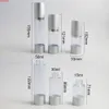 300 x Airless Pump Bottle Refillable Travel Containers 15 ml 30 ml / 1 oz 50 ml Ourdoors Small Liquid Cream BottlesHigh QualTity