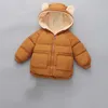 COOTELILI polaire hiver Parkas enfants vestes pour filles garçons épais velours poche enfants manteau bébé survêtement infantile pardessus 210916