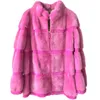 Fur's Fur Faux 2022 Outerwear Coats Fashion Mink Jacket Outwear