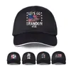 DHL 2022 Lets Go Brandon FJB Papa Beanie sport snapbacks Cap Gedrukt Baseball Caps Gewassen Katoen Denim Verstelbare Hoed