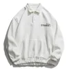 Hiphop streetwear hoodie man borduurwerk casual Harajuku hoodie swatshirt mannen katoen winter pullover losse top 201126