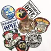 Benutzerdefinierte Stickerei-Patches, Gummi, gewebt, Nähideen, personalisiertes Design, hochwertig, zum Aufbügeln für Kleidung, jede Größe, jedes Logo, Marken-Patch, PVC-Abzeichen