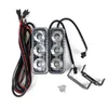 Modificação de motocicleta de carro Daytime Running Light Super Bright Waterproof High Power 3 LED Luz