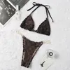 21ss Italian Bikini Spring Summer new high fashion Lace letters Womens Swimwear tops 010