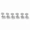 6L/6R/3L3R Semiclosed Guitar Tuning Pegs Tuners Machine Heads Chrome for Fender Parts Replacement