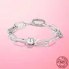 2021 Hot 925 Sterling Sier Original Me Armband Fit Mark Me Charm Kralen Fashion Infinity Knoop Women's Armband Jewels