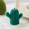 Handgjorda doftande ljus Foto Prop soja vax DIY Creative Cactus Candle