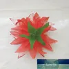 happykiss12pcs 다채로운 인공 실크 꽃 머리 고품질 DIY 장식 홈 웨딩 파티 스크랩북 가짜 꽃 공장 가격 전문가 디자인