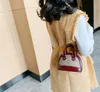 Mode filles shell sac à main top vente bébé sac à bandoulière enfants imprimer princesse sacs