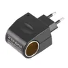 500PCS Universal 220V AC To 12V DC Car Power Adapter charger Socket Converter Household Cigarette Lighter US EU Plug