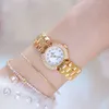 Vrouwen luxe merk horloge jurk zilver goud vrouwen polshorloge quartz diamant dames horloges vrouwelijke klok Bayan Kol Saati 210720
