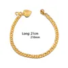 Charm Bracelets Dubai Gold Color Bangles&Bracelets For Women Man Bracelet Islamic Muslim Arab Middle Eastern Jewelry African Gifts286Q