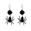 Dark spider earrings exaggerated cross-border hot girls on the streets Cool spider creative design Earrings