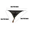 Camp Furniture Multiperson Hammock 3 Point Design Portable Multifunctional Triangle Aerial Mat for Camping Sleep8004489