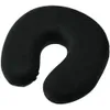 1PC New U Shaped Travel Pillow Car Air Flight Inflatable Pillows Neck Support Headrest Cushion Soft Nursing Cushion Black5709920