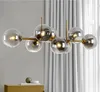 European Novelty Magic Bean Pendant Light Individuality Restaurant Lobby Luxury Bar Cafe Home Decorate Hangning Lamps