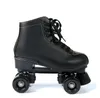 Roller Skates Inline mens women sports sneakers fashion Skating Sliding black white red reflective outdoor size 36-45