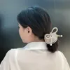 2021 elegante lazo de diamantes de imitación de encaje Scrunchies lazo de cristal completo niñas joyería perlas lazos de cuerda para el cabello para mujeres accesorios para el cabello