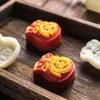 Oriental Pastry Chinese Style Mooncake Mold Hand Pressure Fondant Moon Cake Decorating Tools Pastry Baking Tool Accessories Set 210225