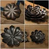 Candle Holders 1Pc Metal Lotus Incense Insertion Retro Sandalwood Line Burner