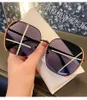 2021 Sunglasses Women's Fashionable Korean-Style UV-Proof round Face Large Slimming