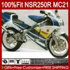 Honda NSR250R 광택 블루 NSR 250 R MC21 PGM3 103HC.82 NSR 250R NSR250 1990 1991 1992 NSR250RR 90 91 92 93 Fairing