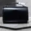 Fashion Saddle Shoulder Bags Luxury Top Layer Calf Leather Metal Chain Messenger Bag for Women Classic Designers Cross body