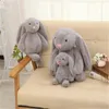 NUOVO coniglietto di Pasqua 12 pollici 30 cm peluche riempito morbido orecchio lungo coniglio animale bambini regalo di compleanno di San Valentino EE9312458