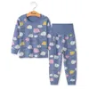 Lzh çocuk pijamaları 2pc uzun kollu karikatür çocuk pijama bebek kız kıyafetler uyku takım elbise sonbahar pamuk pijamalar çocuk gece kıyafeti 21027288533