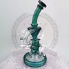 Recycler Dab Rig Rig Lokay Glass Bong Boa Filtra￧￣o Imagens Reais Bongos de vidro Tubos de ￡gua