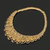 Orecchini Collana Destra Set di gioielli di design in oro nobile all'ingrosso Set di costumi da donna perline africane moda matrimonio nigeriano all'ingrosso
