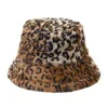 2021 Tempo libero Joker Leopardo Cappelli invernali a secchiello da uomo Lady Outdoor Travel Sun Cap Panama Spessore caldo antivento Cappello da pescatore Bob