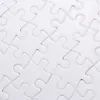 DHL / FedEx / UPS A5 Rozmiar DIY Sublimacji Puzzle Puste Puzzle Jigsaw Drukowanie ciepła Transfer Lokalny Prezent Return 80szt