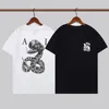 Летние мужские дизайнерские дизайнеры футболка повседневная мужчина женская футболка с буквами с короткими рукавами Топ продает мод
