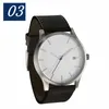 Horloges 2021 Casual Vrouwen Grote Wijzerplaat Lederen Band Eenvoudige Horloges Gift Mannen Kalender Quartz Watch279c