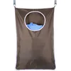 Kirli Giysi Çamaşır Makineleri için Kapı Çantaları Duvara Monte Banyo Saklama Çantası Asılı Çamaşır Hooks Hooks