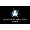 3x5ft 90x150cm hängande USSF Flag USA Space Force och Banner Wholesale Factory Pris i lager