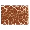 Tapis offre spéciale tapis de sol anti-dérapant tapis d'absorption d'eau décor à la maison tapis de mode Texture de peau d'animal tapis vivant doux