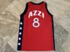 Vintage Team USA Jennifer Azzi Champion Champion Basketball Jersey Emelcodery Custom Любое название xs-5xl 6xl