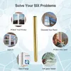 40 50 60 70 80 90 x 500 Cm Gold Heat Control Film AntiUV Solar Mirrored Sticker Oneway Vision Privacy Window Tint 210317282R8566355