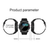 FD68S Smart Watch Sports IP67 Impermeabile Fitness Tracker Contapassi Monitor per la pressione sanguigna Braccialetto intelligente Push Weather