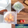 4 pcs / set reutilizável silicone estiramentos de estiramento tigela tampa de alimentos vácuo envoltório vedação alimentos armazenamento de alimentos recipiente capa fresca manutenção de tampas cozinha