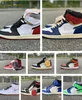 With Box 1 High OG Unions X Bred Satin Black Toe NRG No L s Chicago Royal Varsity Red UNC Fearless 1 Luxury Designer Shoes