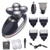 3In1 rasoir électrique professionnel USB rechargeable lavable hommes cinq têtes flottantes rasoirs tondeuse à cheveux nez oreille tondeuse à cheveux 220112